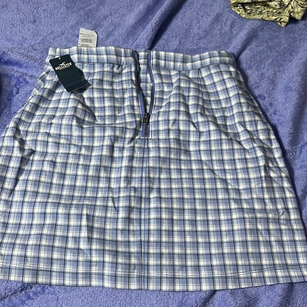 Blue Hollister skirt